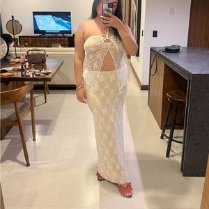 Tiger Mist Karolina White Lace Set